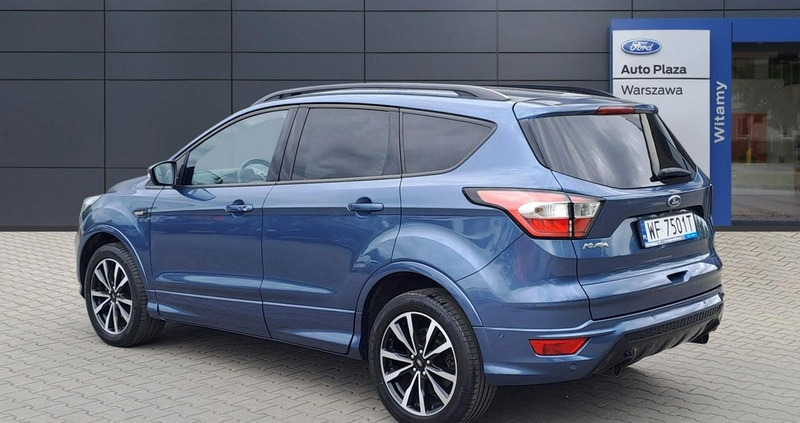 Ford Kuga cena 91900 przebieg: 73018, rok produkcji 2019 z Warszawa małe 326